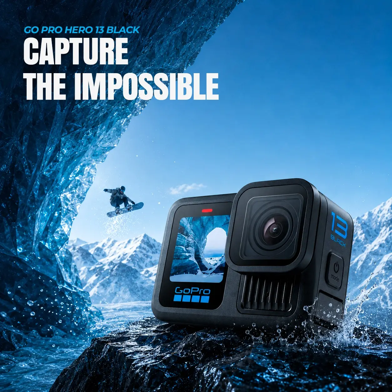 GoPro adventure concept campaign visual